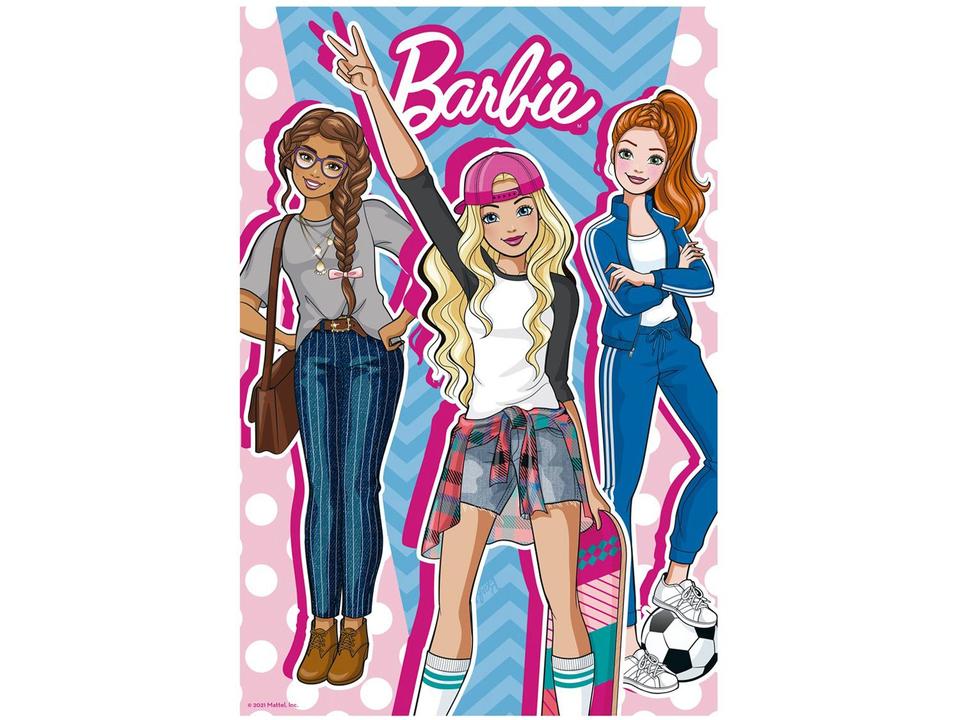 Quebra-cabeça 150 Peças Puzzle Infantil Barbie - 1