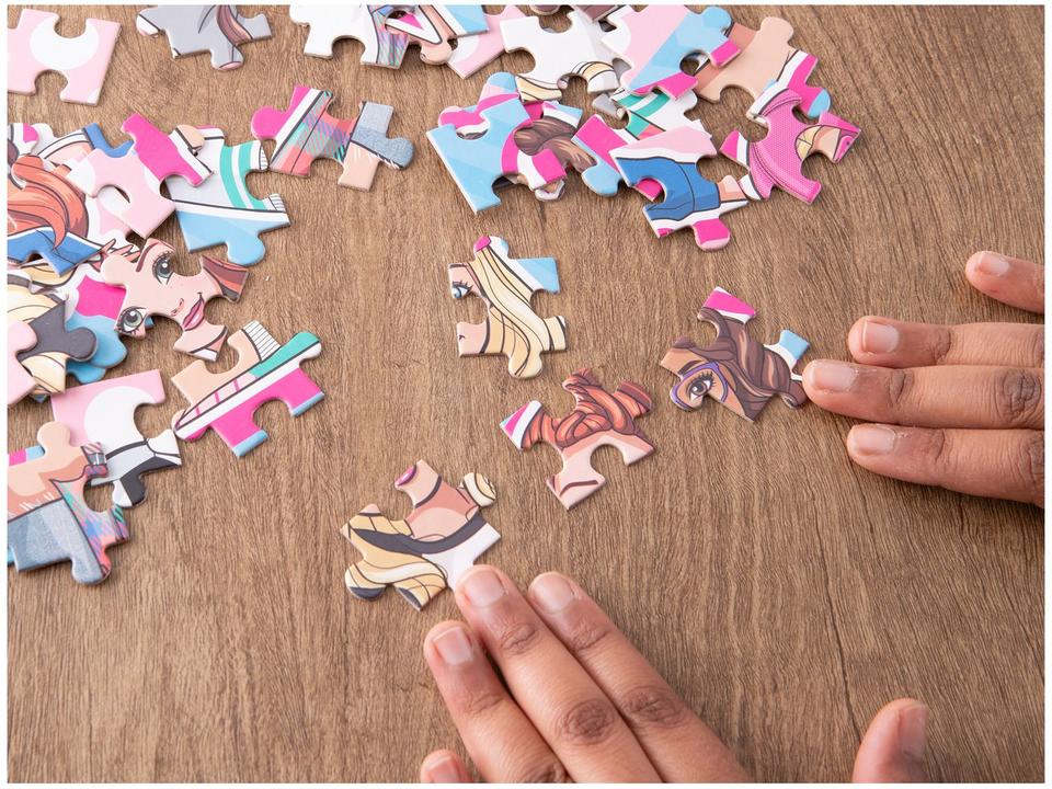 Quebra-cabeça 150 Peças Puzzle Infantil Barbie - 4