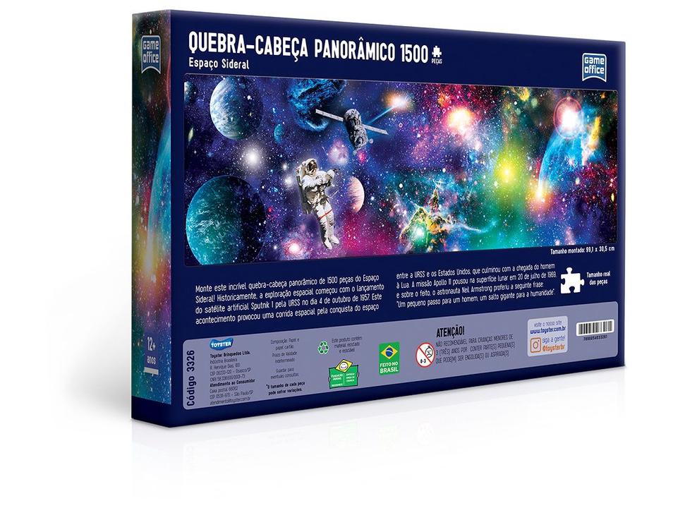 Quebra-cabeça 1500 Peças Game Office - 2