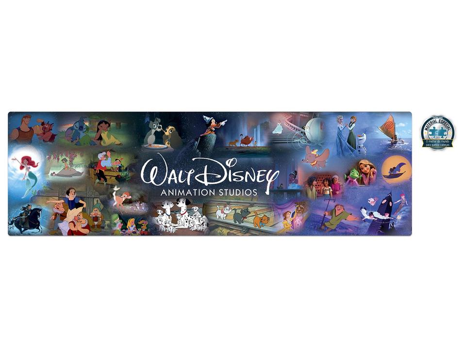 Quebra-cabeça 1500 Peças Game Office Walt Disney - 1