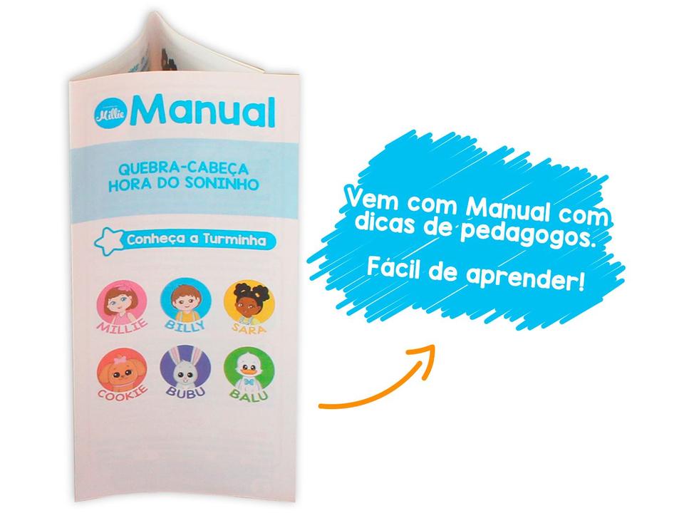 Quebra-cabeça 18 Peças Hora do Soninho - 5