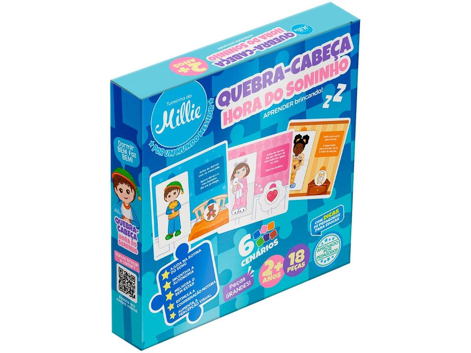 Quebra-cabeça 18 Peças Hora do Soninho - 6
