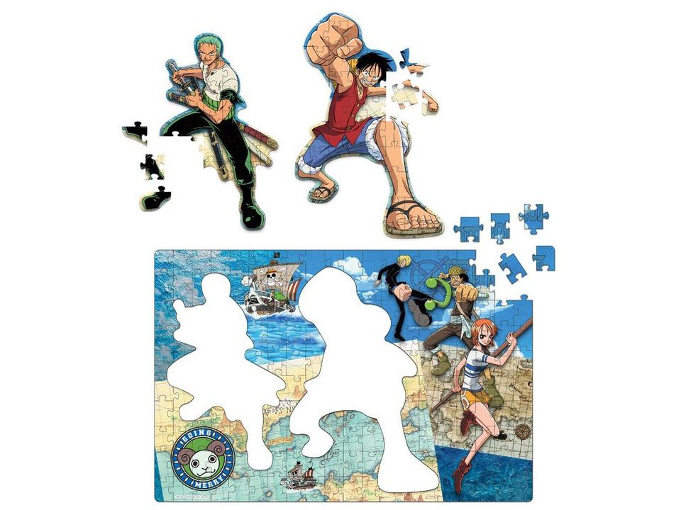 Quebra-cabeça 200 Peças Animes One Piece - 2