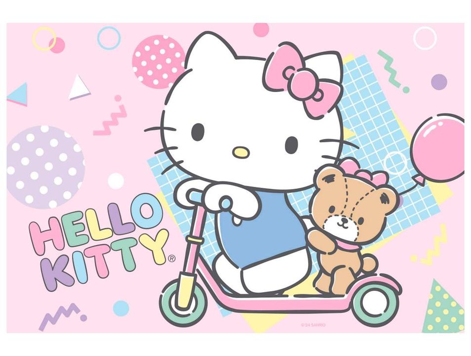 Quebra-cabeça 200 Peças Hello Kitty Puzzle Grow - 1