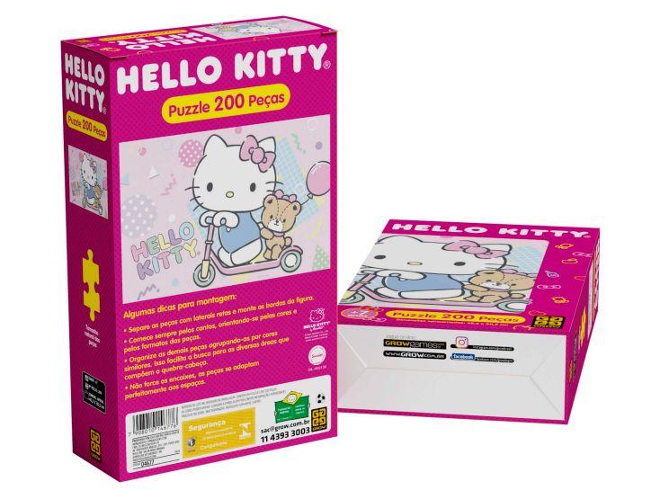 Quebra-cabeça 200 Peças Hello Kitty Puzzle Grow - 2