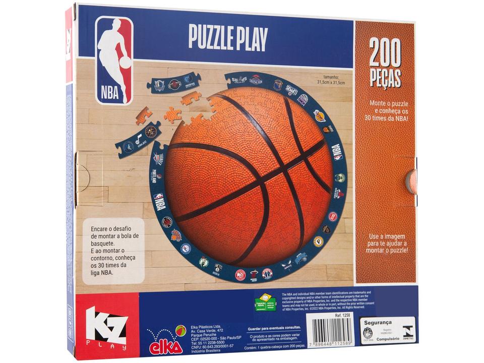 Quebra-cabeça 200 Peças NBA Puzzle Play Elka - 4