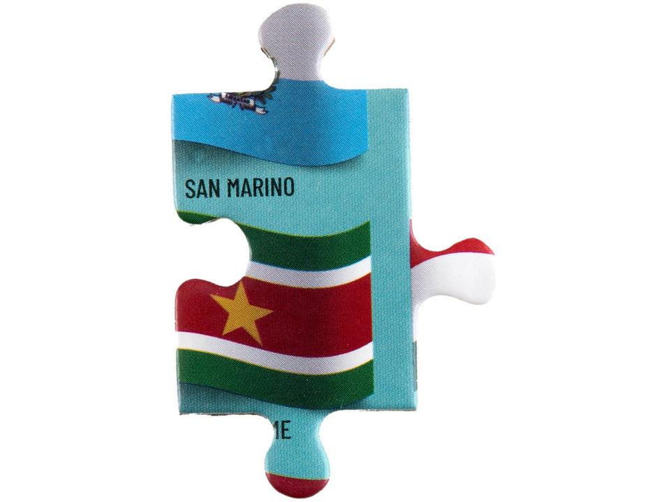 Quebra-cabeça 200 Peças Puzzle Bandeiras do Mundo - 3