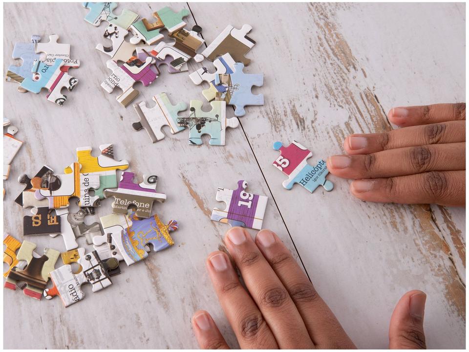 Quebra-cabeça 200 Peças Puzzle Infantil Invenções - 1