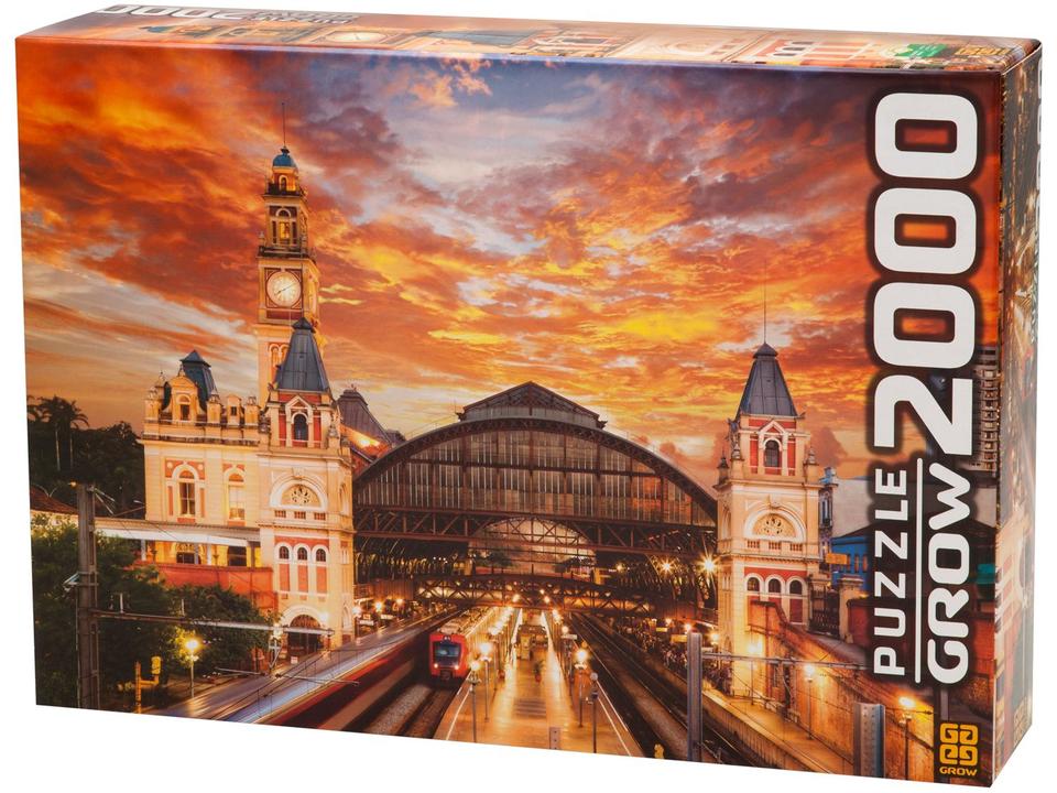 Quebra-cabeça 2000 Peças Estação da Luz - 2