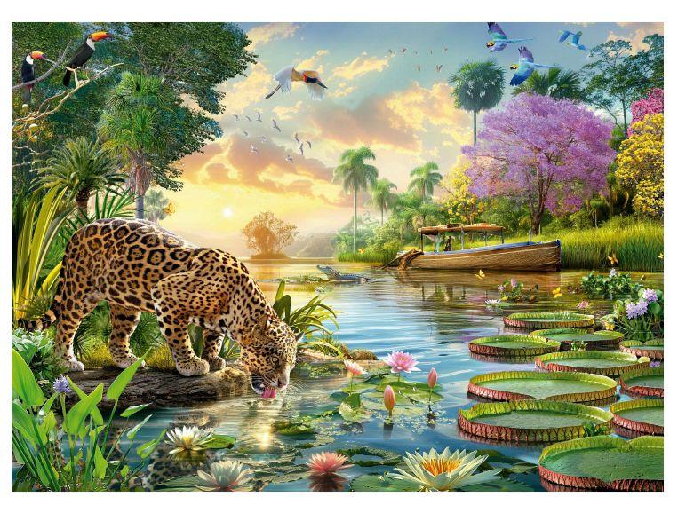 Quebra-cabeça 2000 Peças Pantanal Puzzle Grow - 1