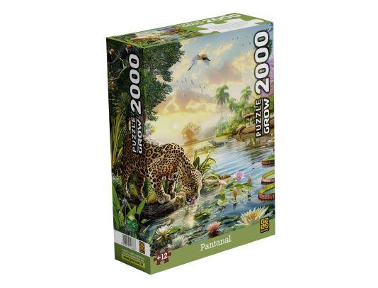 Quebra-cabeça 2000 Peças Pantanal Puzzle Grow - 2