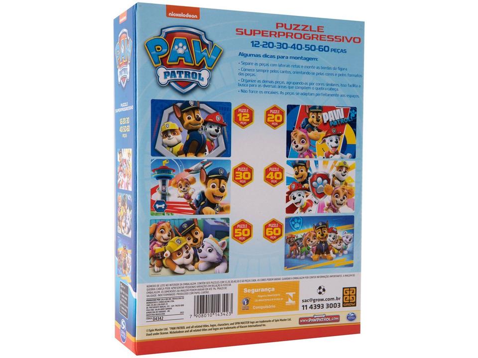 Quebra-cabeça 212 Peças Super Progressivo Grow - 10