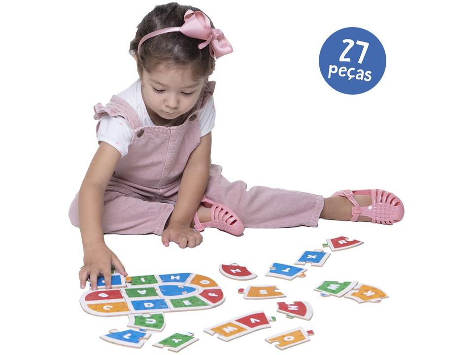Quebra-cabeça 27 Peças Educativo Maderá - 4