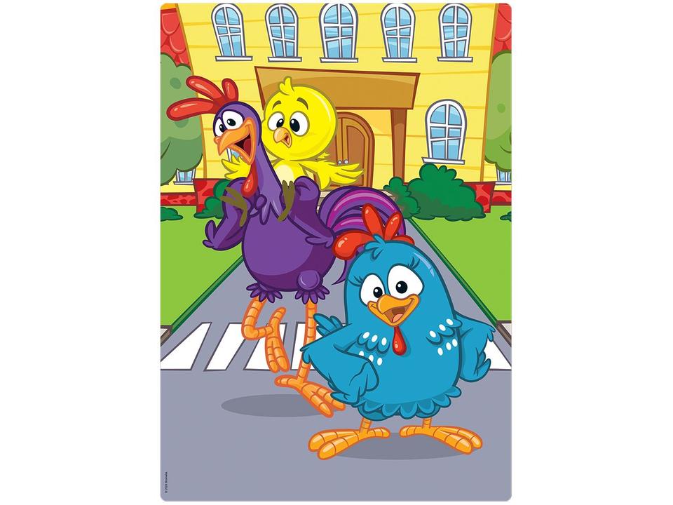 Quebra-cabeça 28 Peças Galinha Pintadinha Jak - 2