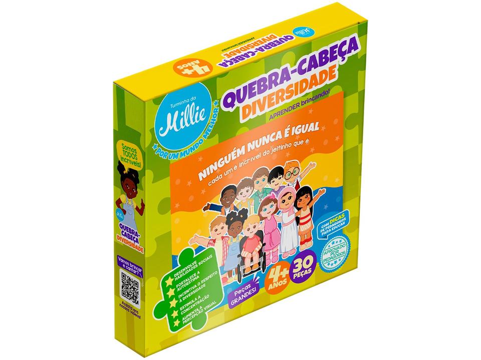Quebra-cabeça 30 Peças Diversidade - 6