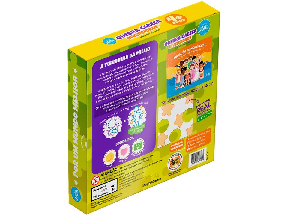 Quebra-cabeça 30 Peças Diversidade - 7