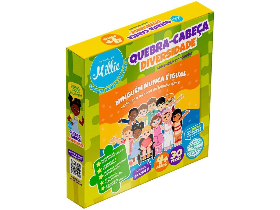 Quebra-cabeça 30 Peças Diversidade - 6