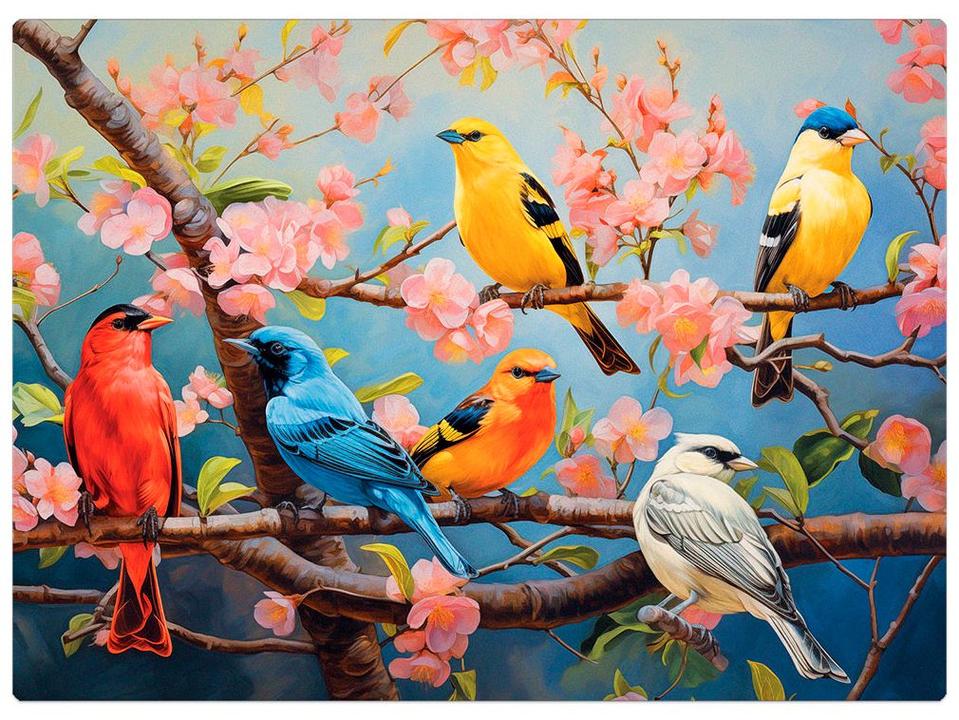 Quebra-cabeça 300 Peças Game Office Pássaros - 2