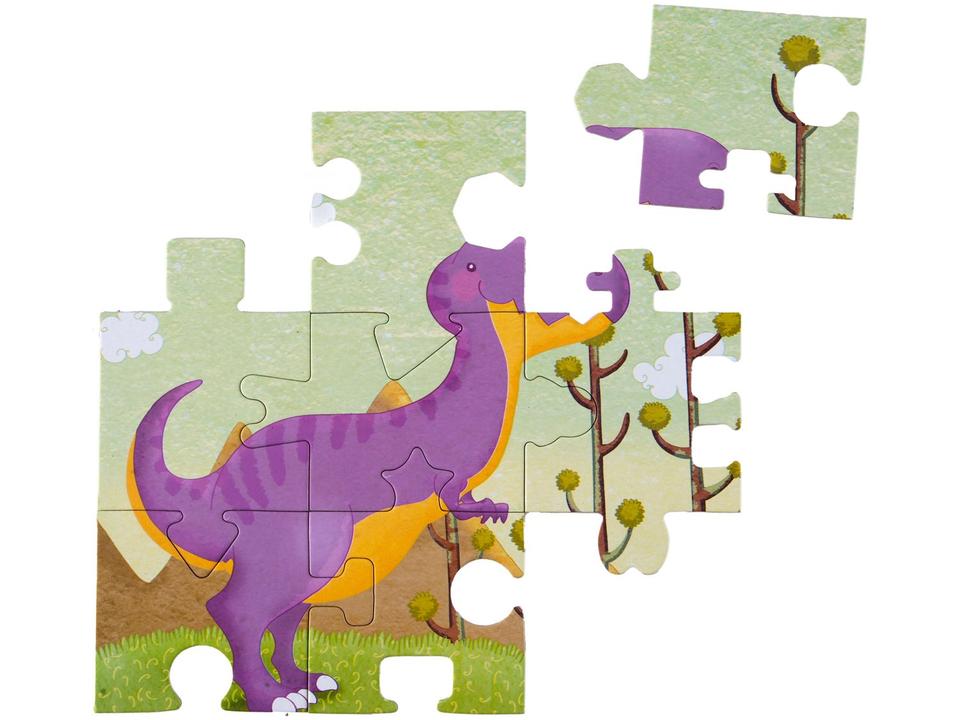 Quebra-cabeça 48 Peças Dinossauros Grandão - 1