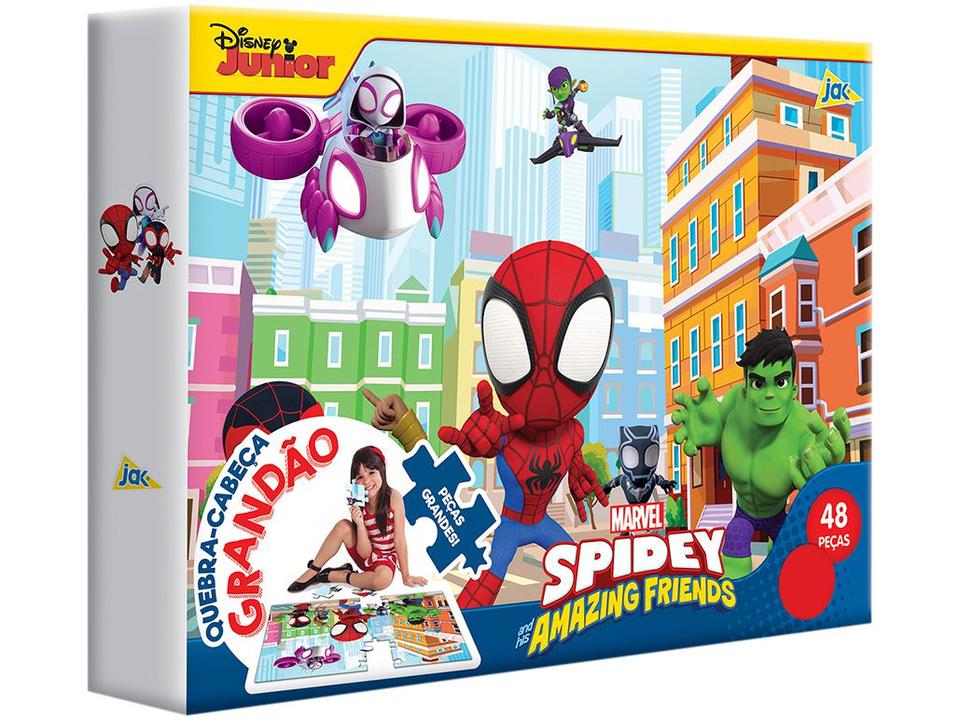 Quebra-cabeça 48 Peças Spidey Jak Toyster