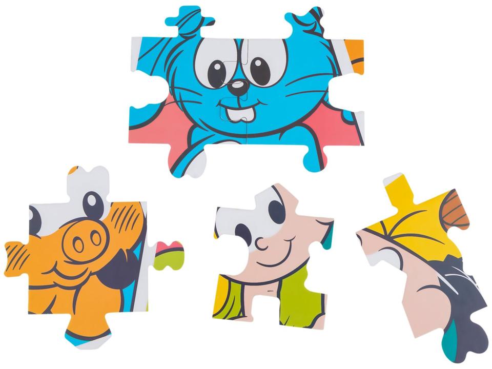 Quebra-cabeça 48 Peças Turma da Mônica Grandão Jak - 2