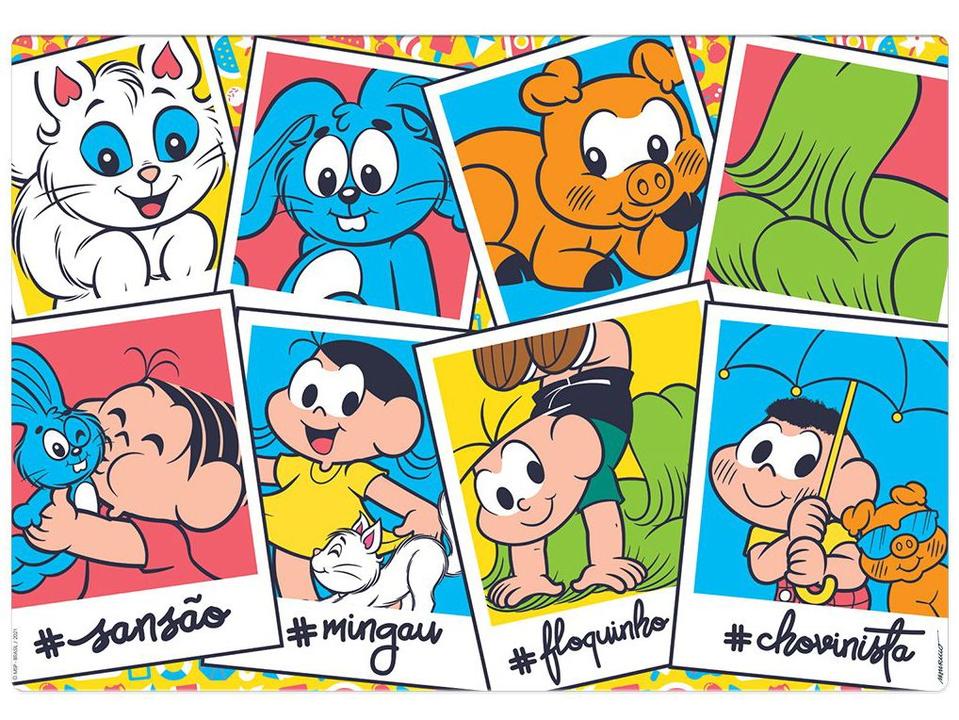 Quebra-cabeça 48 Peças Turma da Mônica Grandão Jak - 1