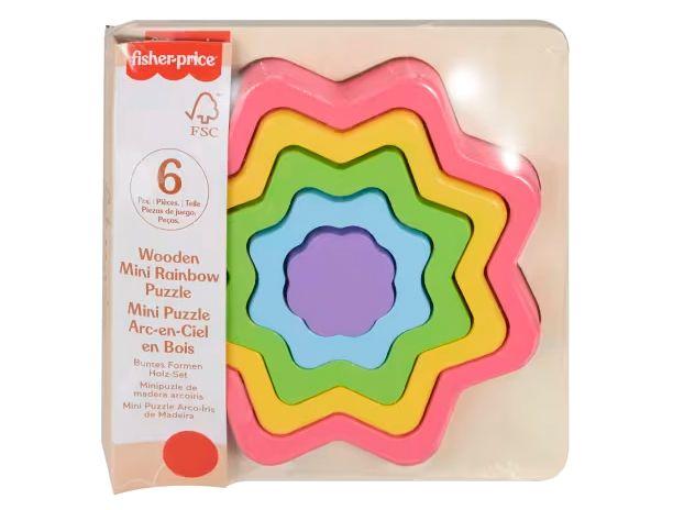 Quebra-cabeça 5 Peças Arco-íris Fisher-Price - 4