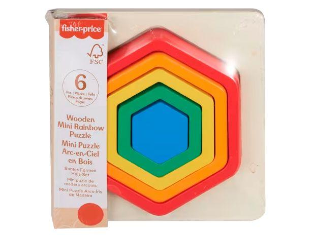 Quebra-cabeça 5 Peças Arco-íris Fisher-Price - 7