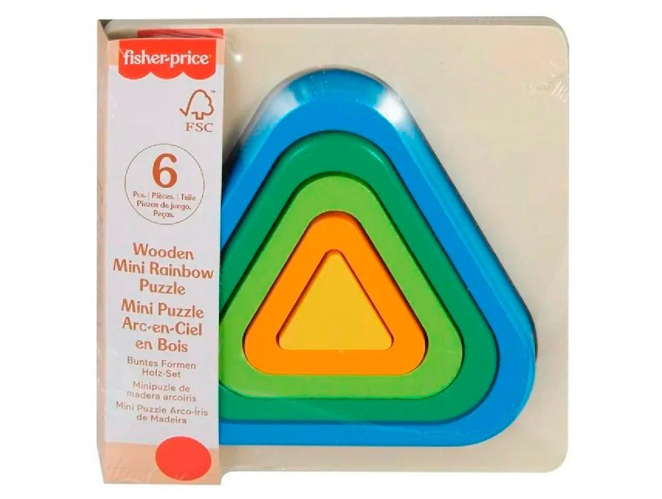 Quebra-cabeça 5 Peças Arco-íris Fisher-Price - 10