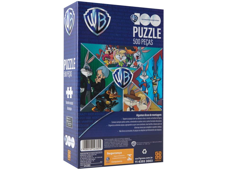 Quebra-cabeça 500 Peças 100 Anos Warner - 5