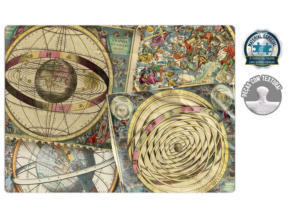 Quebra-cabeça 500 Peças Astronomia Game Office - 1