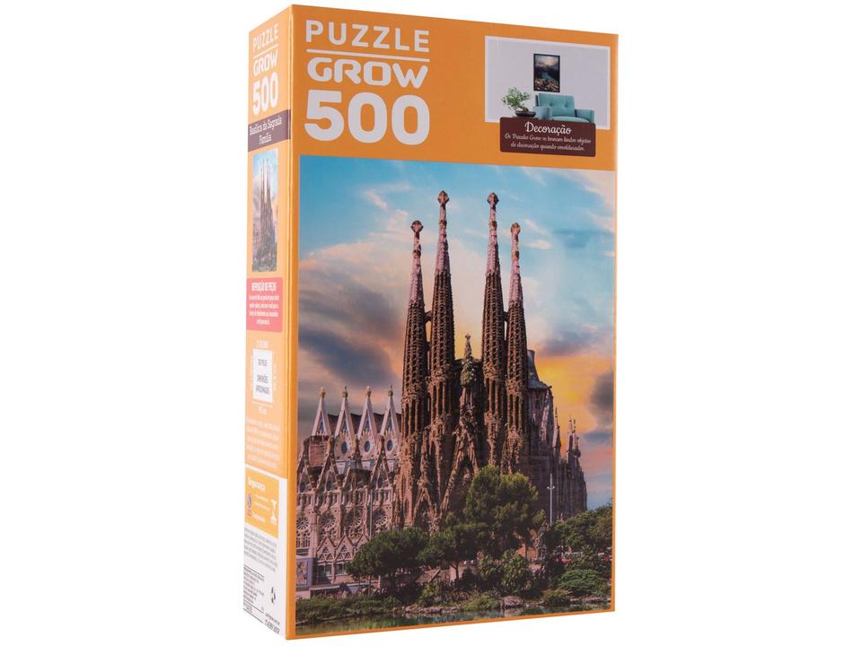 Quebra-cabeça 500 Peças Basílica da Sagrada - 5