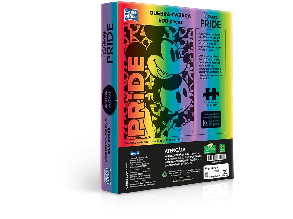 Quebra-cabeça 500 Peças Disney Game-Office - 4