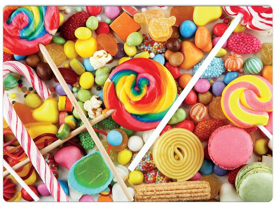 Quebra-cabeça 500 peças Doces Game Office - 2