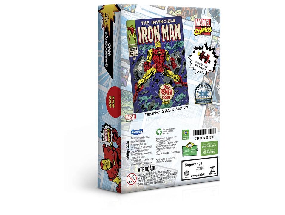 Quebra-cabeça 500 Peças Game Office Homem de Ferro - 2