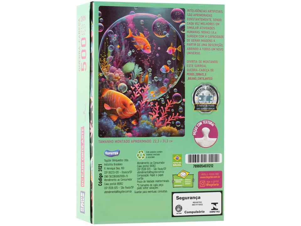 Quebra-cabeça 500 Peças Game Office - 8