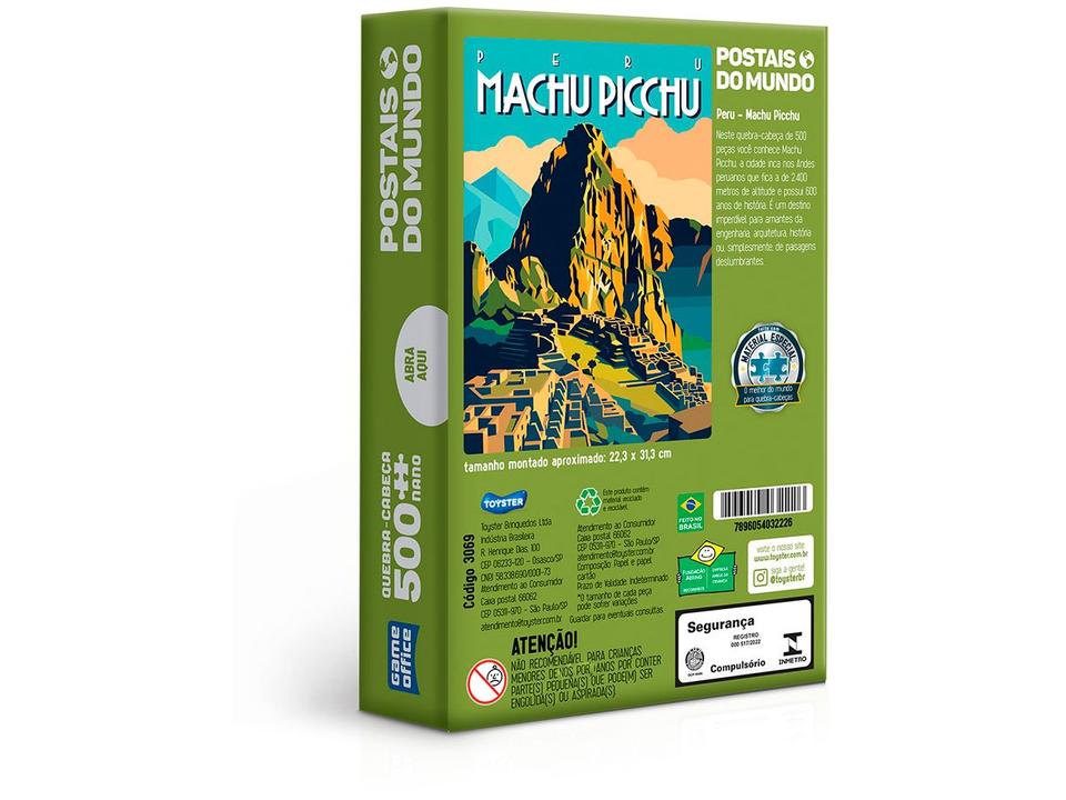 Quebra-cabeça 500 Peças Game Office Peru - 1