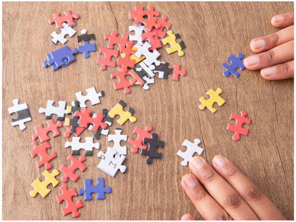 Quebra-cabeça 500 Peças Game Office Piet Mondrian - 4