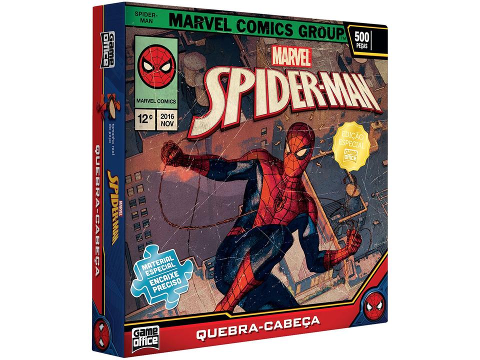 Quebra-cabeça 500 Peças Game Office - Spider Man Toyster