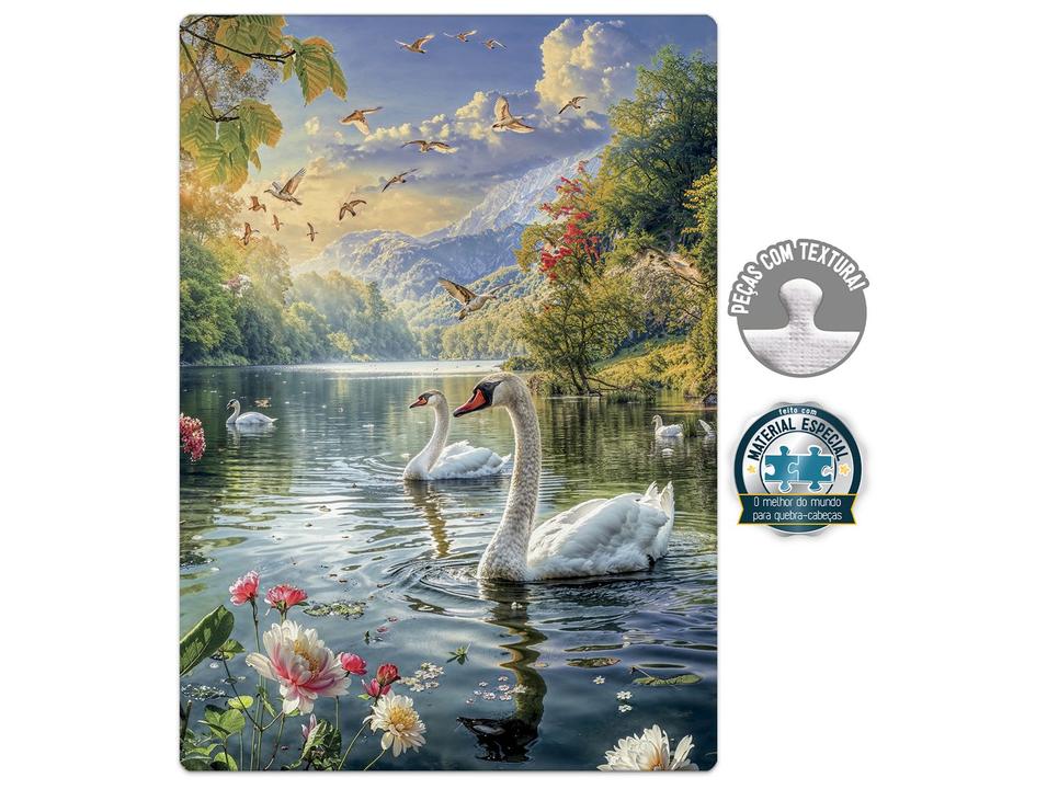 Quebra-cabeça 500 Peças Game Office - 1