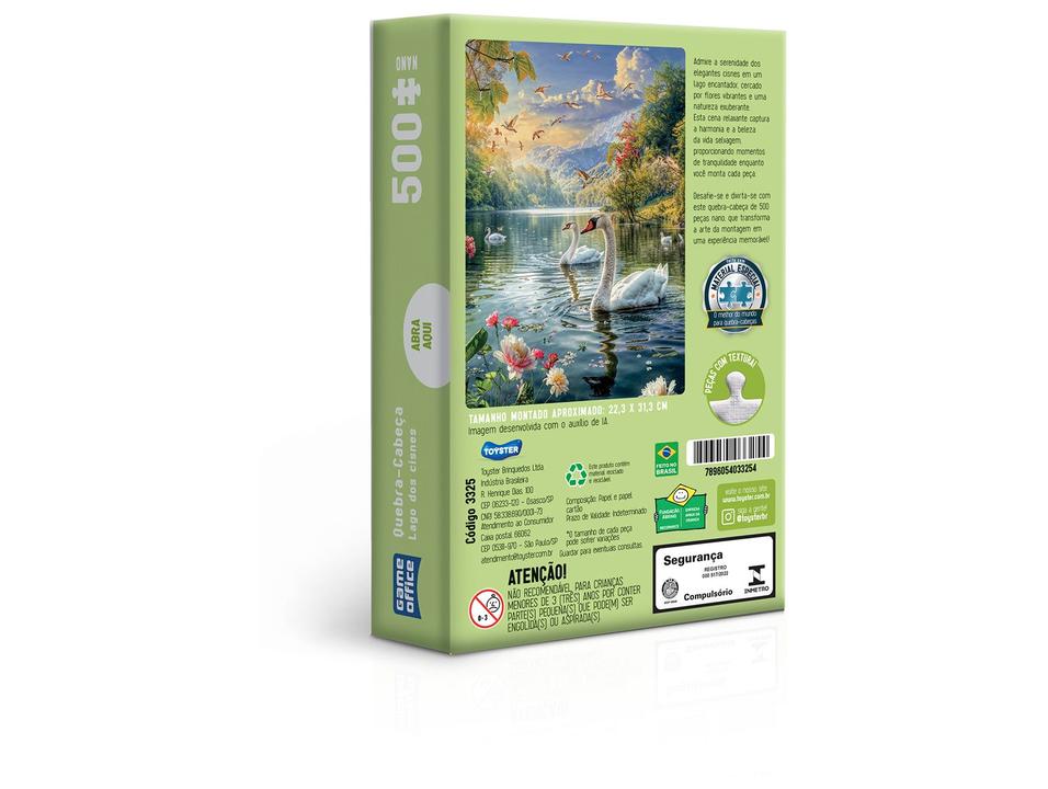 Quebra-cabeça 500 Peças Game Office - 2