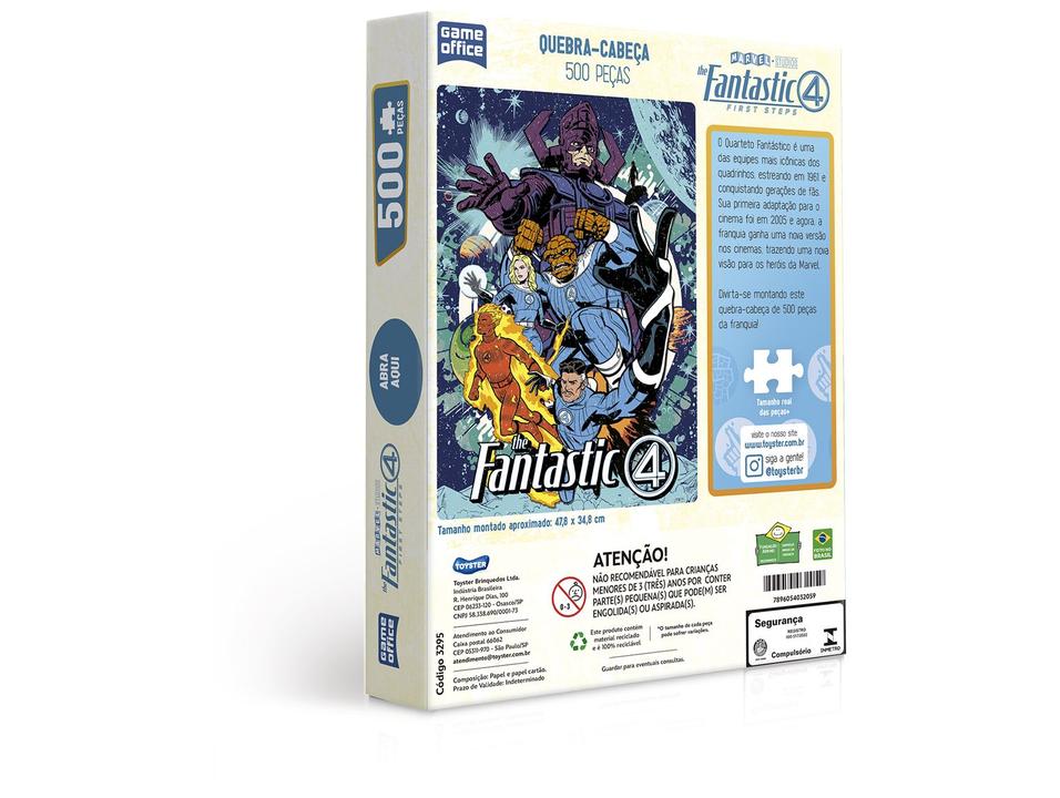 Quebra-cabeça 500 Peças Game Office - 2