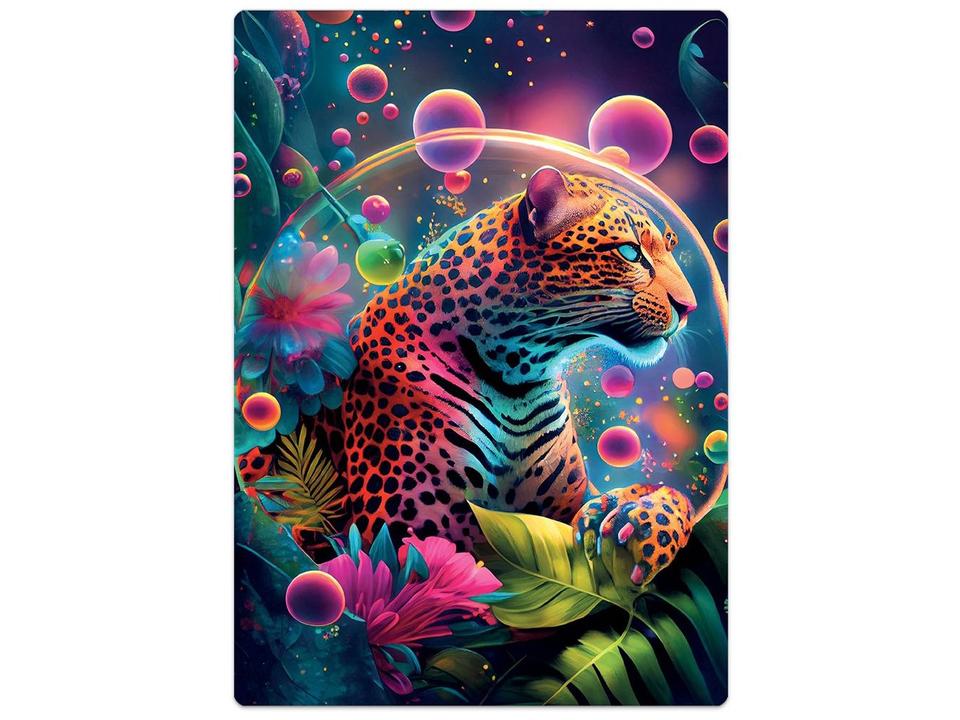 Quebra-cabeça 500 Peças Jaguar Neon Game Office - 2