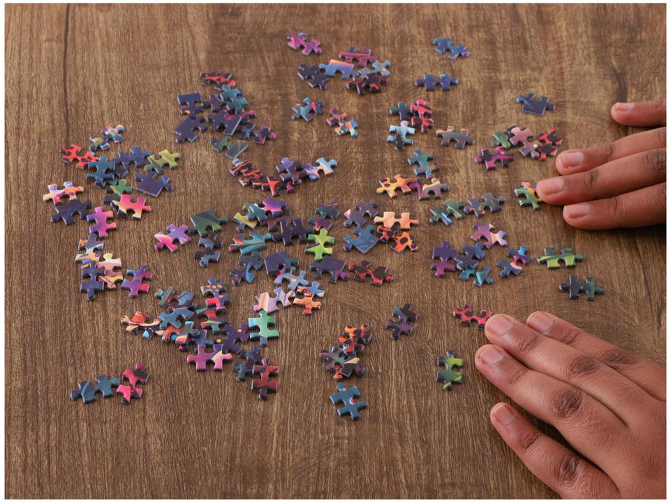 Quebra-cabeça 500 Peças Jaguar Neon Game Office - 1