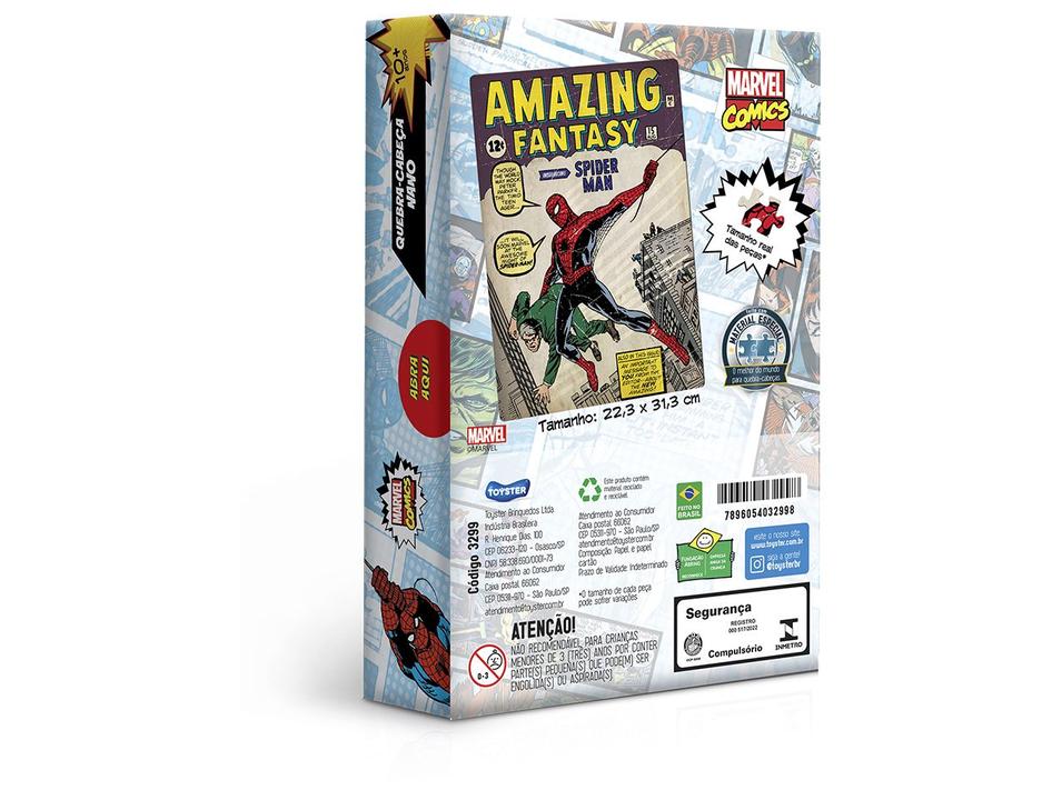 Quebra-cabeça 500 Peças Marvel Comics Game Office - 2