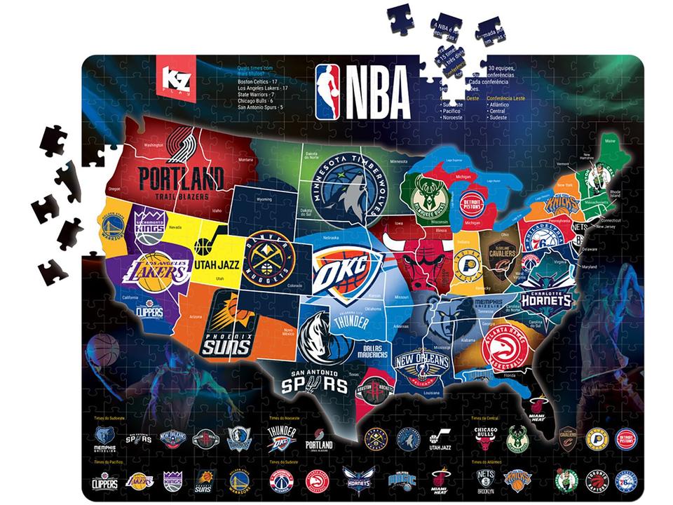 Quebra-cabeça 500 Peças NBA Puzzle Play Elka - 3