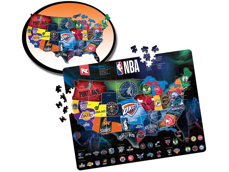Quebra-cabeça 500 Peças NBA Puzzle Play Elka - 2