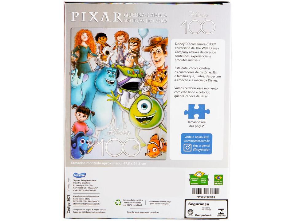 Quebra-cabeça 500 Peças Pixar Game Office - 4