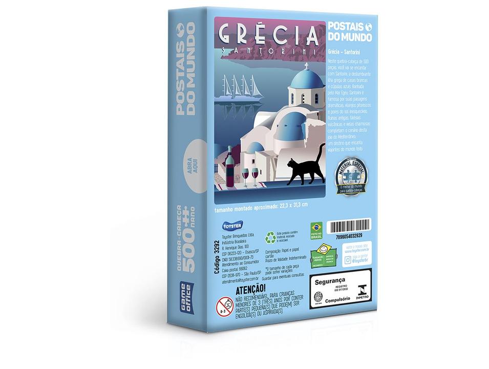 Quebra-cabeça 500 Peças Postais do Mundo - 2