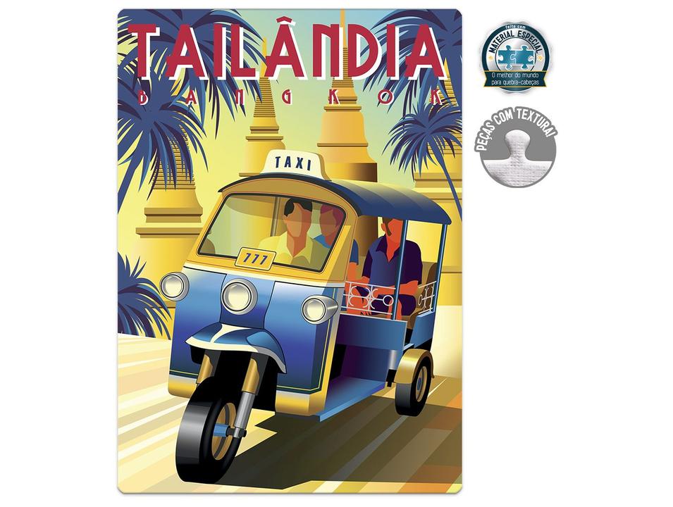 Quebra-cabeça 500 Peças Postais do Mundo - 1